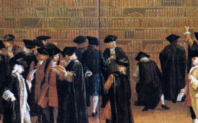 An Oxford book auction, 1747