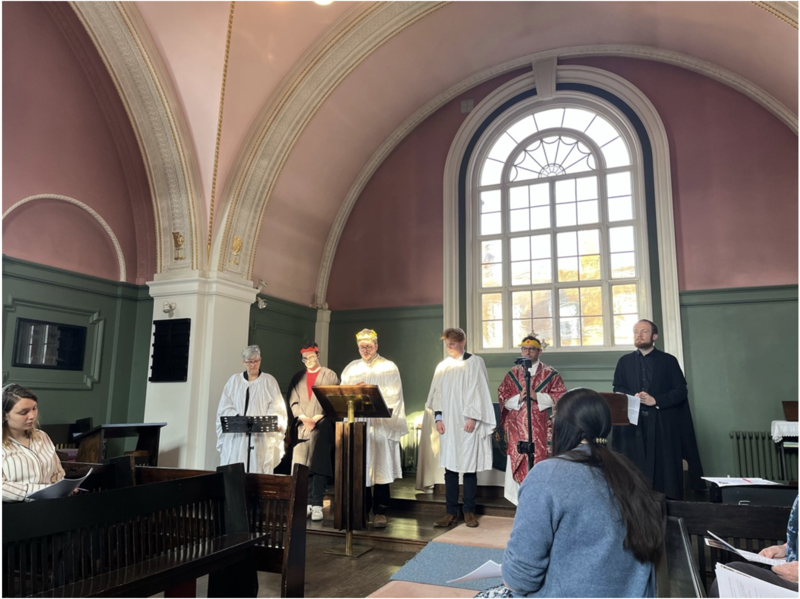 Performance of the Bordesholmer Marienklage by the St Edmund Consort.