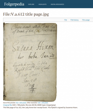 Early Modern Manuscripts Online